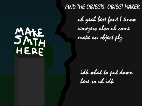 Make An Object