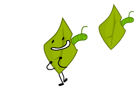 Catapiller (and Leaf)