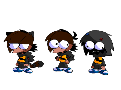 redesign não tão brusco do meu OC 