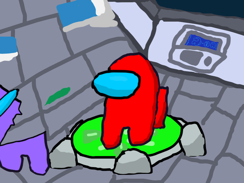 Amongus Animation (saved by the bell)