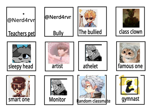 Who am I in the class? remix remix remix remix remix