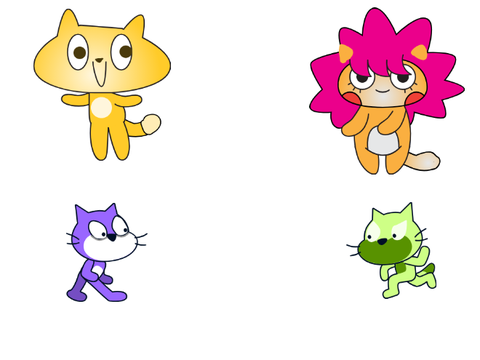random cursed characters i made
