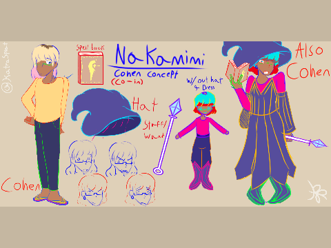 More Nakamimi concept art - Cohen