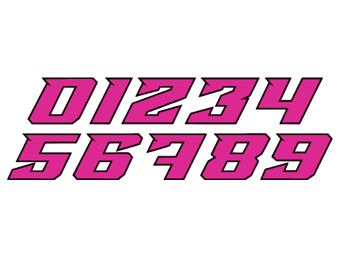 Meyer Shank Racing Numberset
