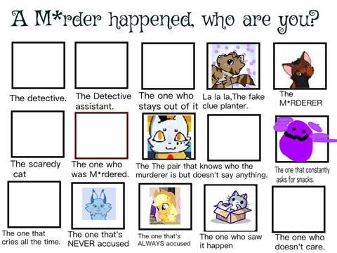A M*rder happened, who are you? remix remix remix remix
