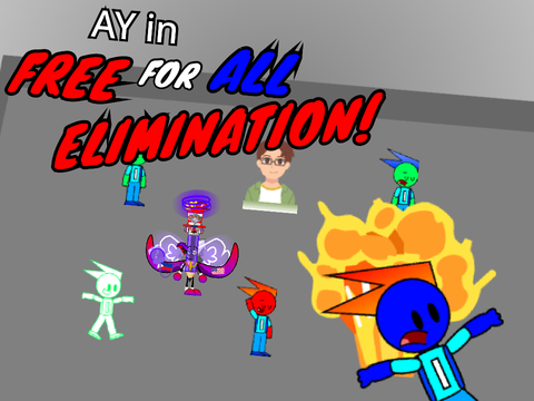 AY in Free-For-All Elimination [ Remix 7 | 16 Characters ] [added FireyLater01]
