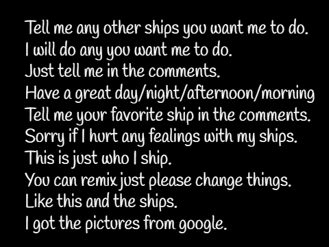 Wings Of Fire (WoF) Ships Part 1