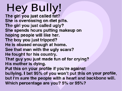Stop Bullying please remix and pass on this message remix remix remix remix