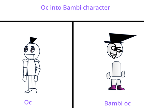 Add your oc and I’ll turn it to a Bambi character 