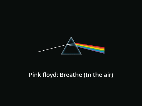 Breathe (In the air) - Pink Floyd