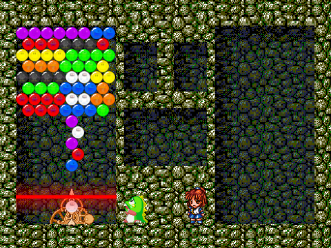 Puzzle Bobble Meets Puyo Puyo In-Game View (Collab with @Baburun-Second) (1, PB Grid, Results Text!)