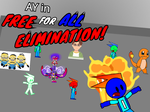 AY in Free-For-All Elimination [ Remix 9 | 19 Characters ] [added FireyLater01] remix remi