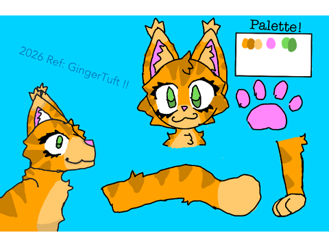 2026 Reference!! GingerTuft! <3