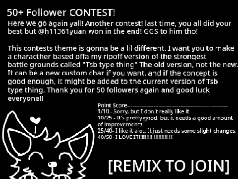 50+ FOLLOWERS CONTEST!
