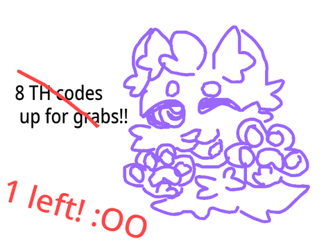 TH CODES UFO!! 1 LEFT!!