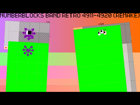 Numberblocks Band Retro 4911-4920 (REMAKE)
