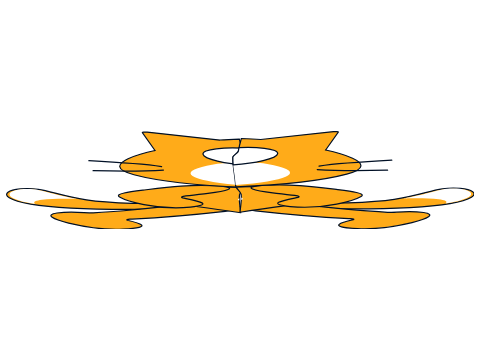 シンメトリー?キャット