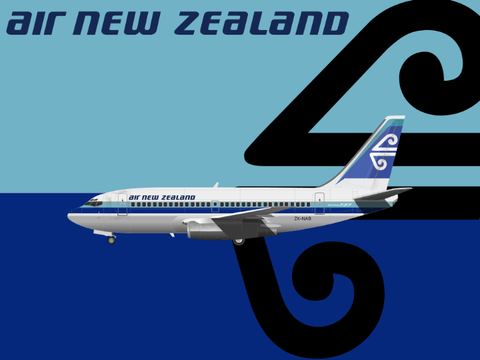 AIR NEW ZEALAND 737-200 Template