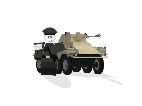 lil Sd.Kfz. 234 Puma