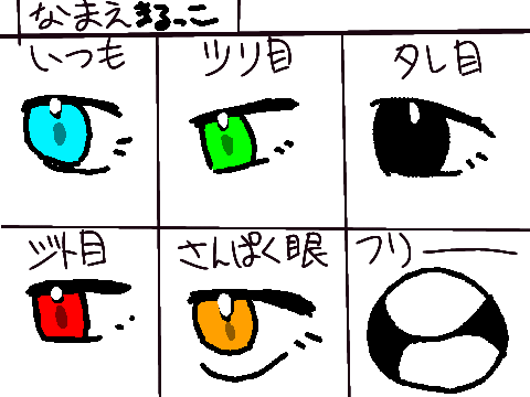 チキン「色んな目描こう☆ remix!!
