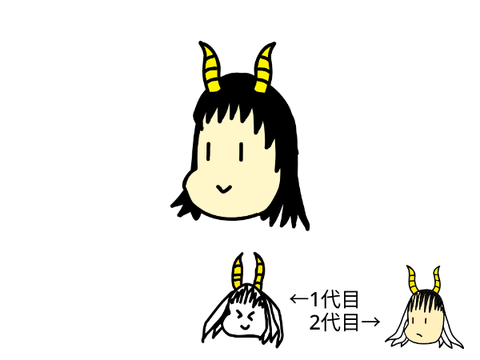 久しぶりに描くデビ