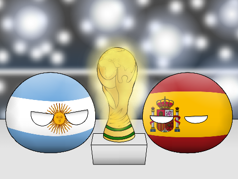 決勝 アルゼンチン vs スペイン