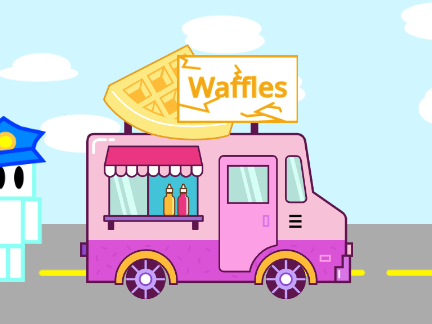 Speeding Food Truck!!!! >:3