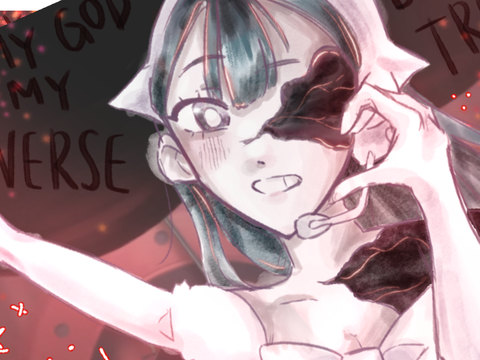 sua - zombie stage fanart + extra art!!