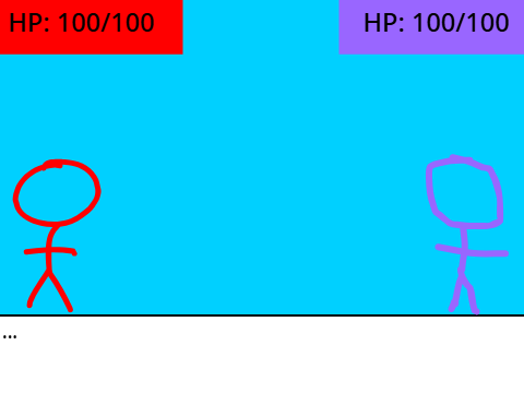 > Commence the battle