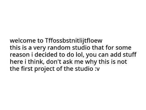 welcome to Tffossbstnitlijtfloew