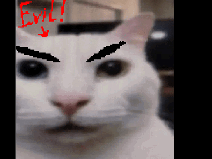 The shih I made in Uncanny Cat Golf editor