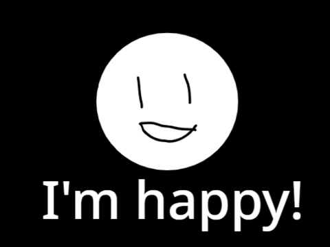 I'm happy!
