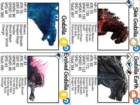 More Monsterverse cards