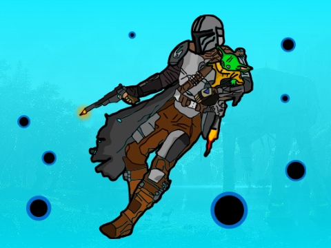 Mandalorian fan art! :3