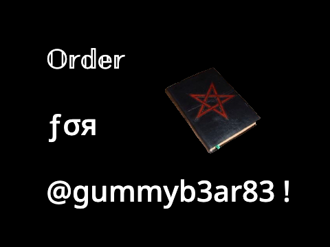 Order for @gummyb3ar83