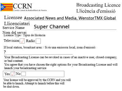Nostria CCRN license form remix