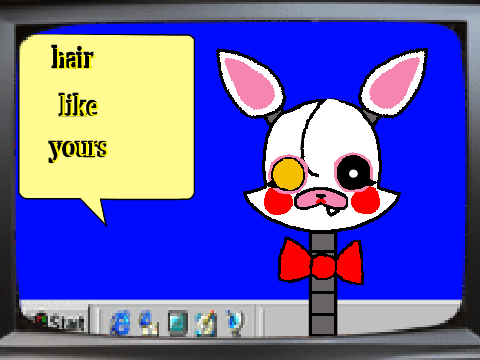 I WANT HAIR LIKE YOURS ⚠︎ animatic [MANGLE] 