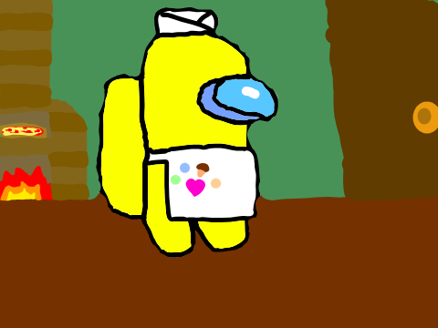 Yellow in the kitchen