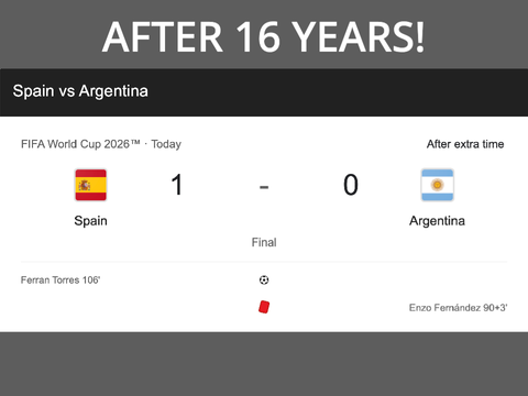 SPAIN WON!