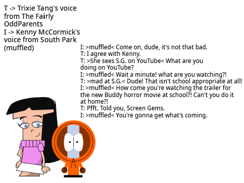 whatever, i'm voicing kenny