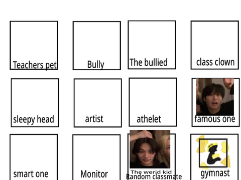 Pov In your class! Who are you? remix remix