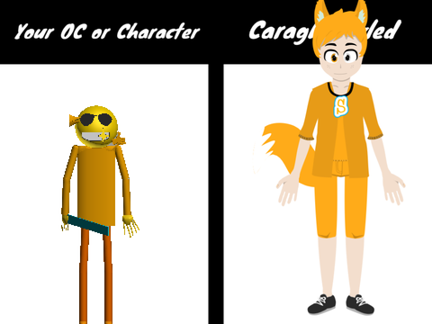 Give me your OC or a Character, I'll turn you into Caragh's Style remix