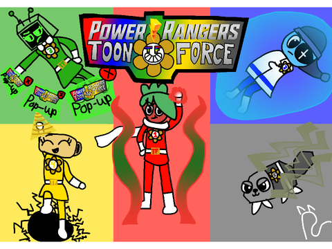Dandy’s World x Power Rangers