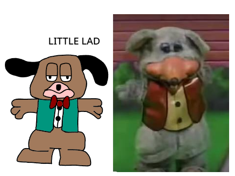 It's little lad!