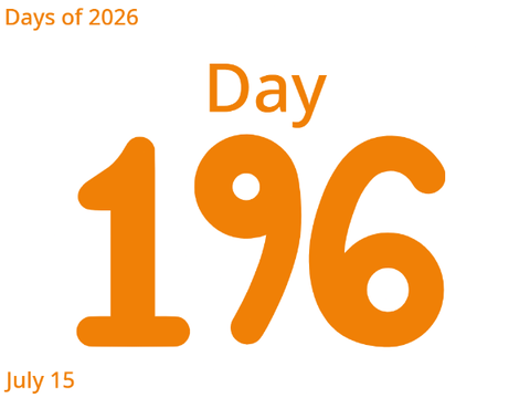 (LATE) Days of 2026: Day 196