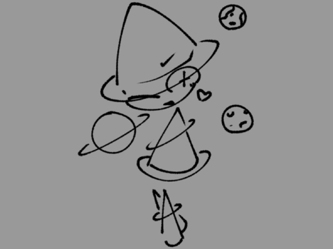 久々に描いたお前