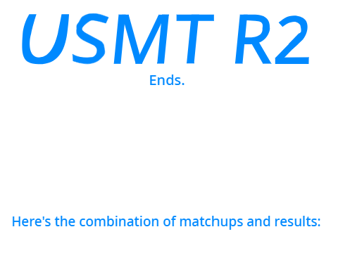 USMT R2 Voting (Now Open)