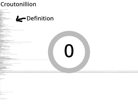 Croutonillion