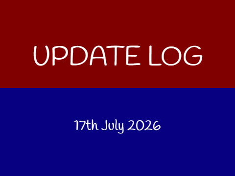 Non-Nesian Flags - Update Log - 17th July 2026