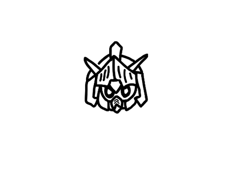 手書きで騎士ガンダム